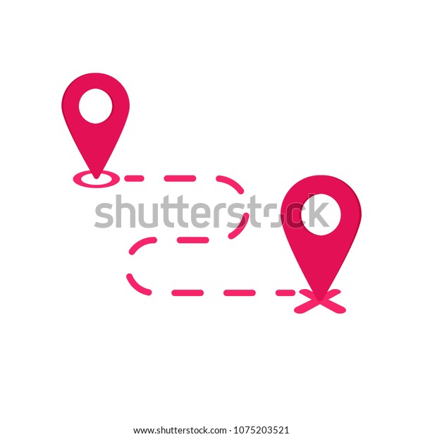 We've moved. Moving office sign. Clipart image
isolated on white
background