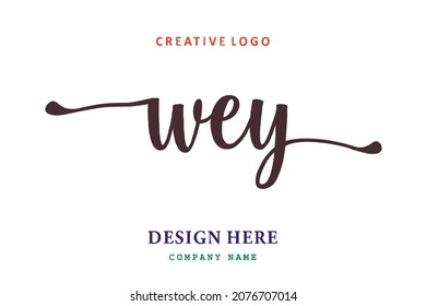 WEY lettering logo is simple, easy to understand and authoritative