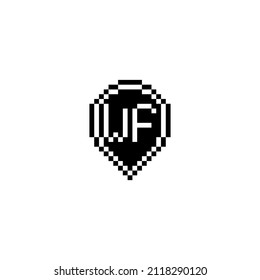 WF creativo concepto de diseño de logotipo de letra para su venta en un diseño profesional de alta calidad que se imprimirá en cualquier medio impreso