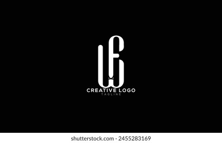 WF FW Abstract initial monogram letter alphabet logo design
