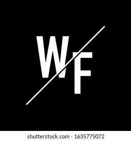 WF Letter Logo Design Template