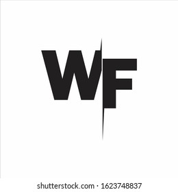 WF Logo Letters white background