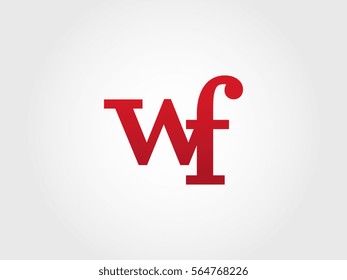 wf lowercase logotype