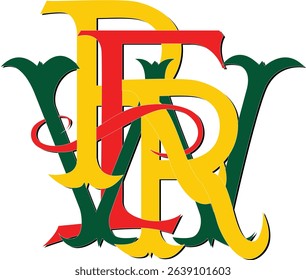 WFRR Four Color Logo Vector
