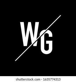 WG Letter Logo Design Template
