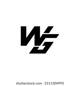 WG Logo, WG Monogram, Initial WG Logo, Letter WG Logo, modern, Icon, Vector