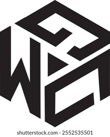 WGD Polygon Icono de forma, símbolo, archivo de Vector 