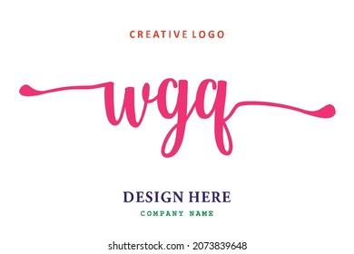 WGQ lettering logo is simple, easy to understand and authoritative