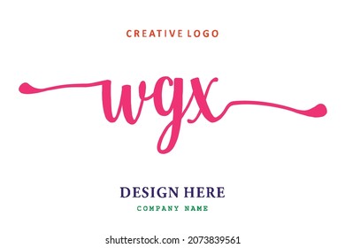 WGX lettering logo is simple, easy to understand and authoritative