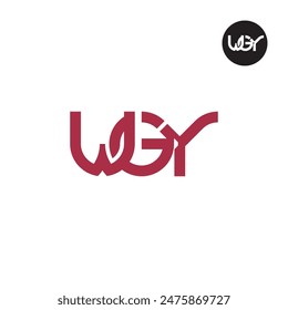WGY Logo Letter Monogram Design
