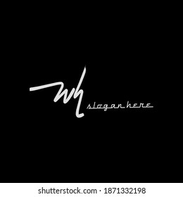 con logotipo manuscrito para identidad