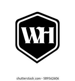 Wh Logo Stock Vector (Royalty Free) 589562606 | Shutterstock