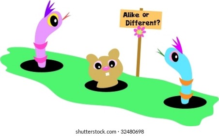 Whack the Gopher Vector