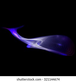 whale abstract