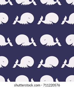 whale background pattern