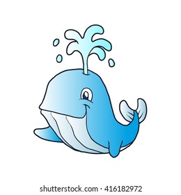 whale cartoon
