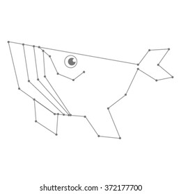 Whale Day. Vector