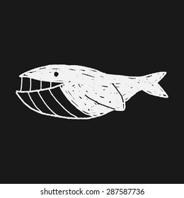 Whale doodle