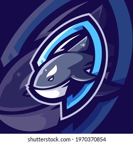 Whale  E sport logo Team