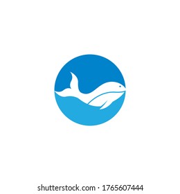 Whalfisch-Logo, Vektorgrafik-Design