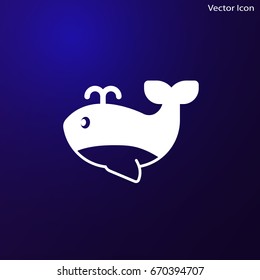 Whale icon.