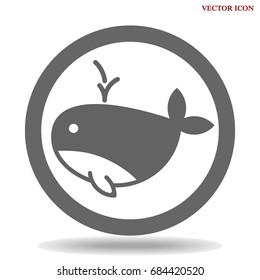 Whale icon.