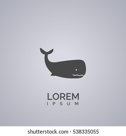 Whale Icon Animal Sign