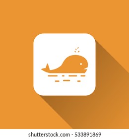 whale icon design