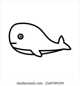 Vektorgrafik-Vektorgrafik von Whalen