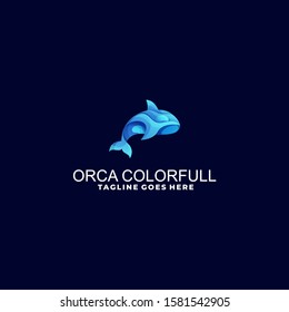 whale Illustration Vector Template. Suitable for Creative Industry, Multimedia, entertainment, Educations, Shop, and any related business