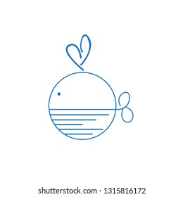 Whale Logo Design
