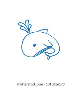 Whale Logo Design