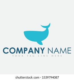 Whale Logo design.this is high resolution,creative and unique company logo.you can use this logo for your company and website.this is print ready logo.