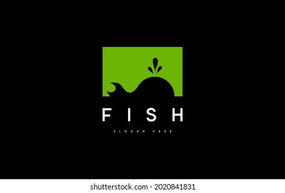 Whale Logo Symbol Design Vorlage Vektorelemente für Ihre Firmenmarke.