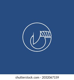 whale logo simple vector illustration for mascot logo or icon