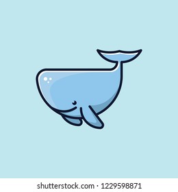 whale logo logo symbol graphic designer vector illustration