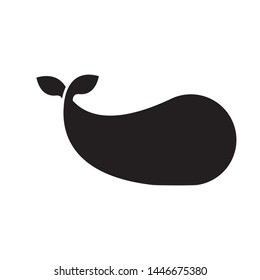 Whale logo template vector icon design