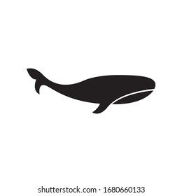 Whale logo template vector icon design