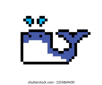 Whale Pixel Art