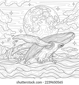 Free coloring book - Vector Art