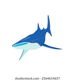 Whale Shark Australian Symbol Vector Illustration