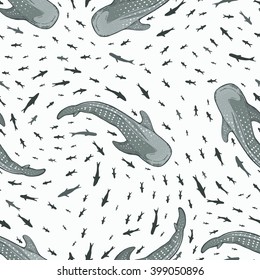 Whale Shark Pattern Animal Fish