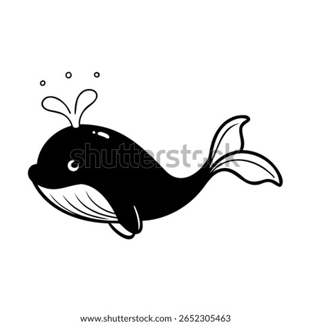 A whale spouting water with bubbles on a animal mammal