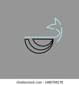 the whale is a symbol of strength.