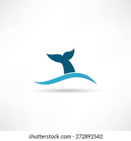 whale tail icon