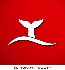 whale tail icon