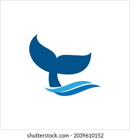 Designvorlage für Whalstschwanz-Symbole einzeln