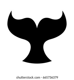Whale Tail vector 