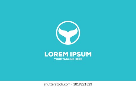 Whale Tail Vector Logo Design Inspirations
