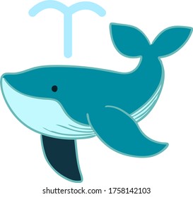 A whale that makes a splash